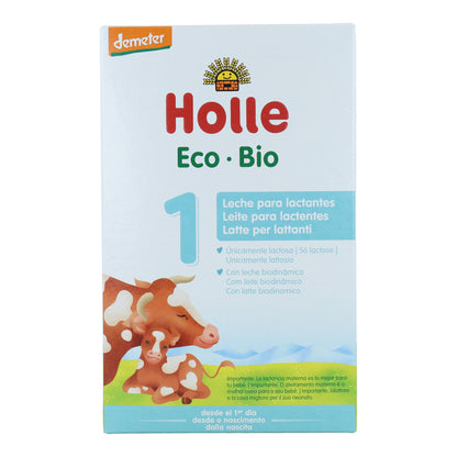 Leche para lactantes Fórmula 1 Ecológica Holle 400 g