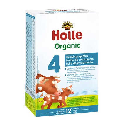 Leche de crecimiento Ecológca 4 bio / eco a partir 12 meses Holle 600 g