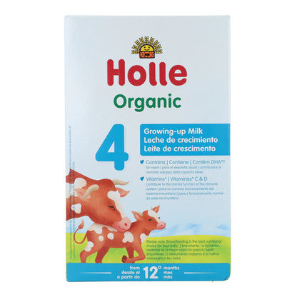 Leche de crecimiento Ecológca 4 bio / eco a partir 12 meses Holle 600 g