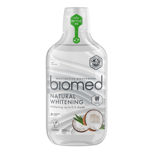 Enjuague Bucal Mw bmed natural whitening 500ml