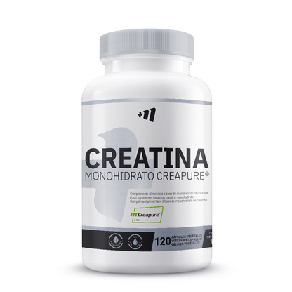 Creatina Monohidrato (creapure®) - 120 Cápsulas Vegetales - Aumenta La Fuerza - Masmusculo_0