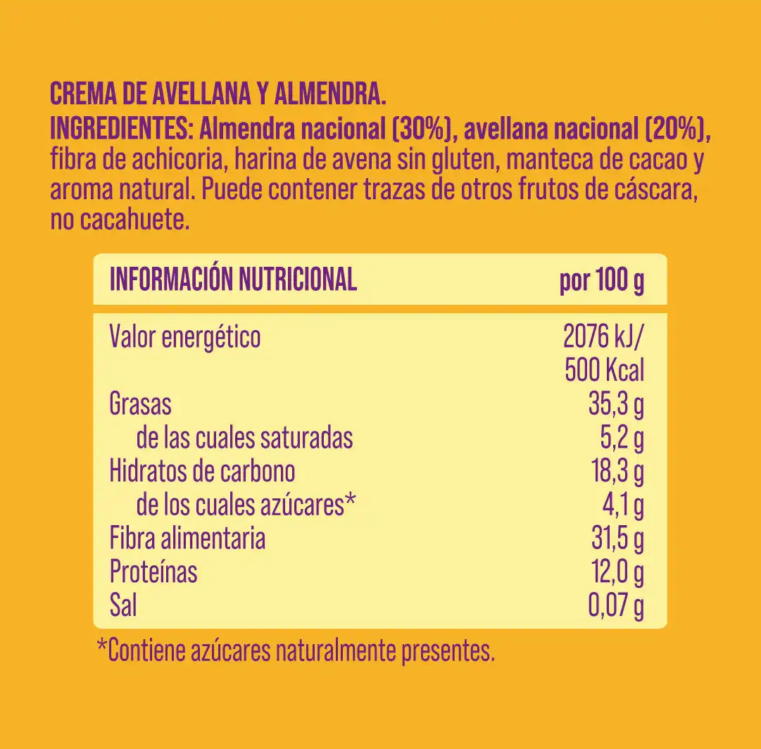 Crema de avellana y almendra nacional The Nut Club 200g_1