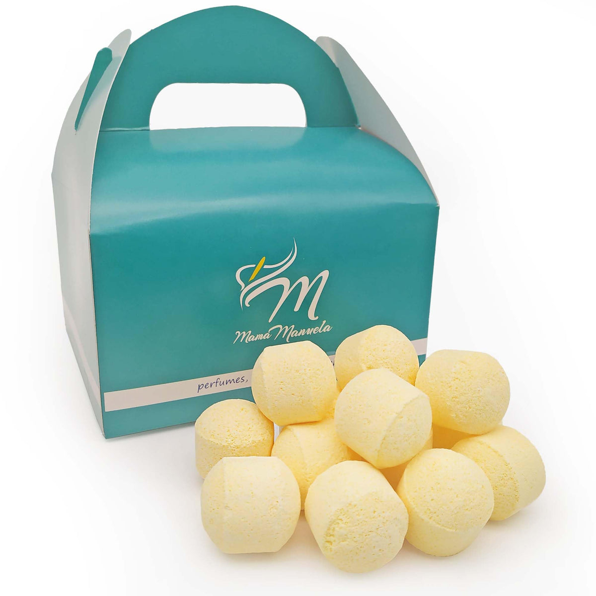 Caja 50 Mini Bombas Efervescentes Para Manicura Y Pedicura - Ablandan Durezas, Uñas Y Cutículas - Aroma Piña Colada_0