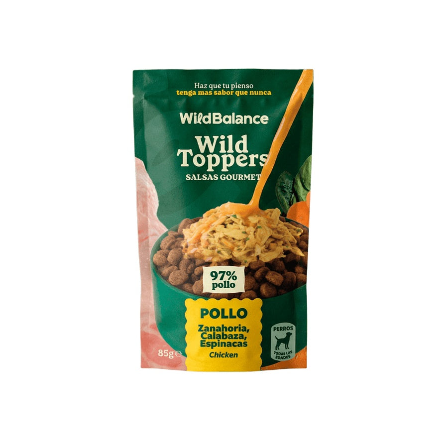 Wild Toppers Salsas Gourmet Pollo Wild Balance 85g