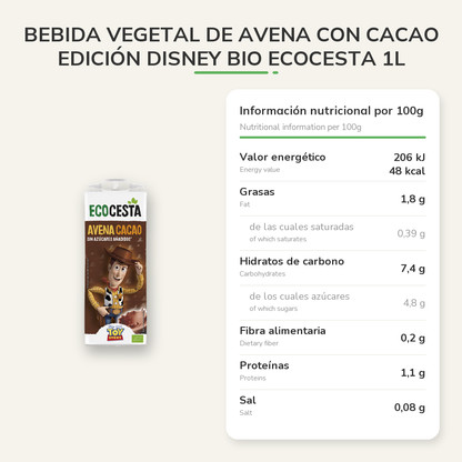 Información nutricional