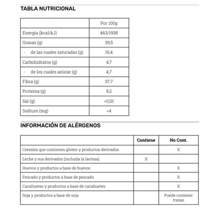 Crema BIO de Cacao y Avellanas Natruly 200 g