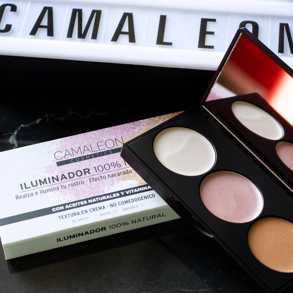 Paleta Iluminadores Highlighter Camaleon Cosmetics_2