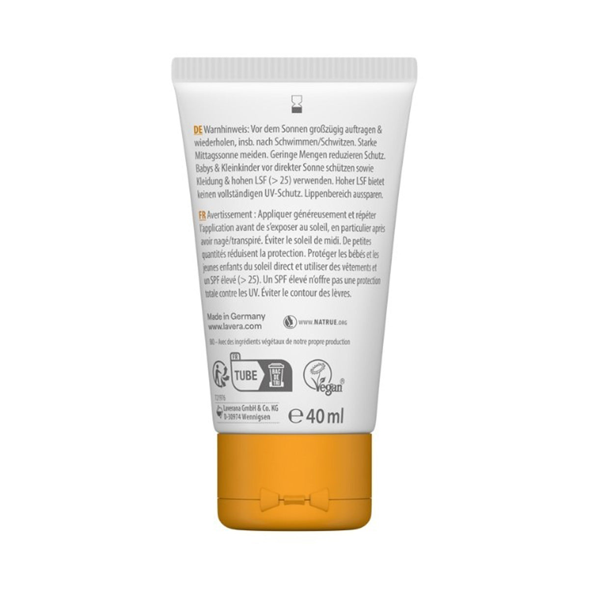 Fluido Solar Facial Spf50 Lavera 40 ml