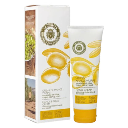 Crema de Manos y Uñas con AOVE &amp; Miel La Chinata 75 ml
