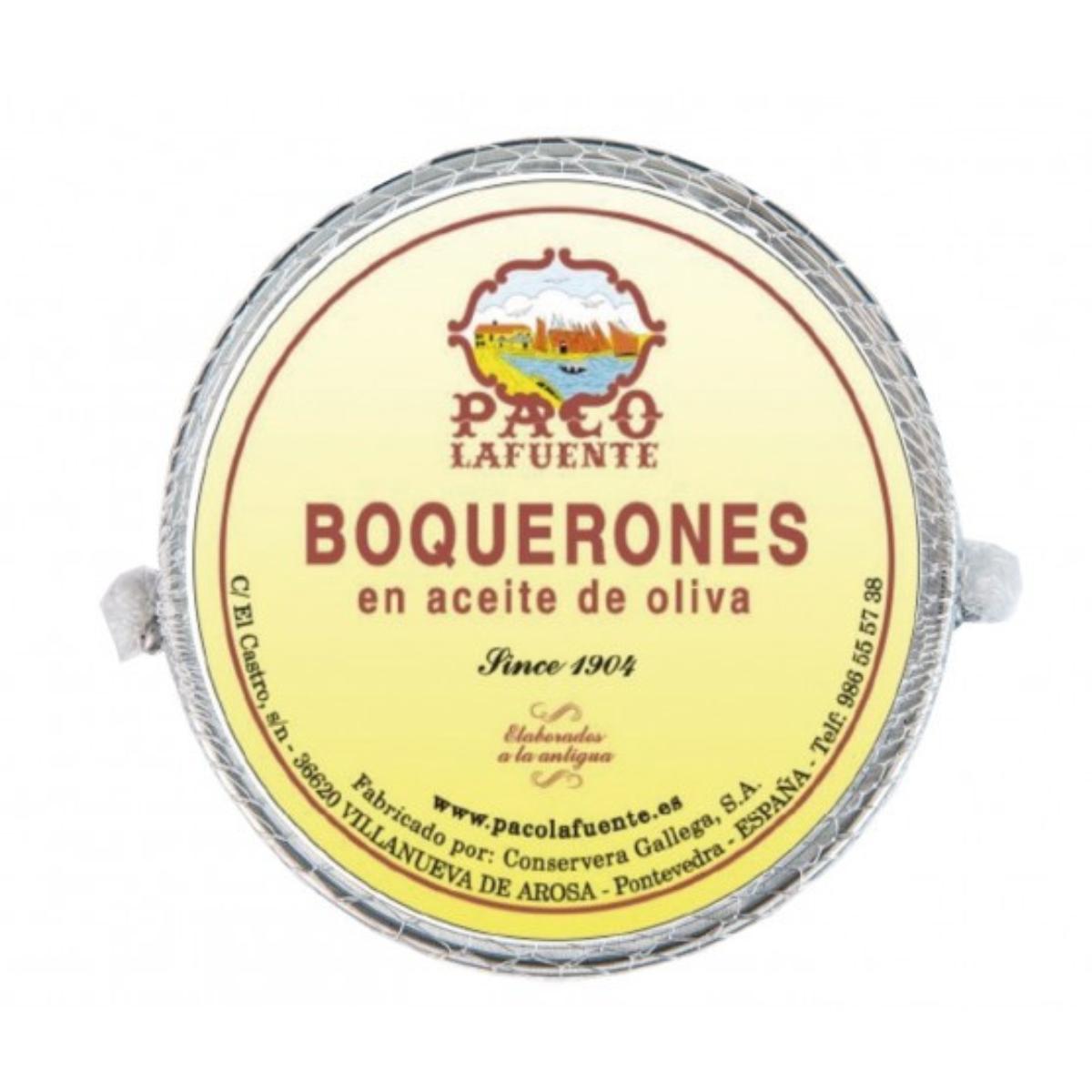 Boquerones en aceite de oliva Paco Lafuente 125 g