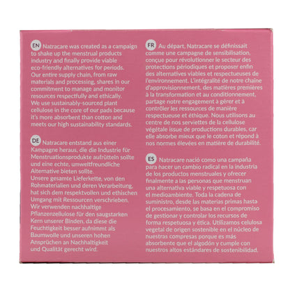 Compresa ultra extra normal con alas bio Natracare 12 Uds