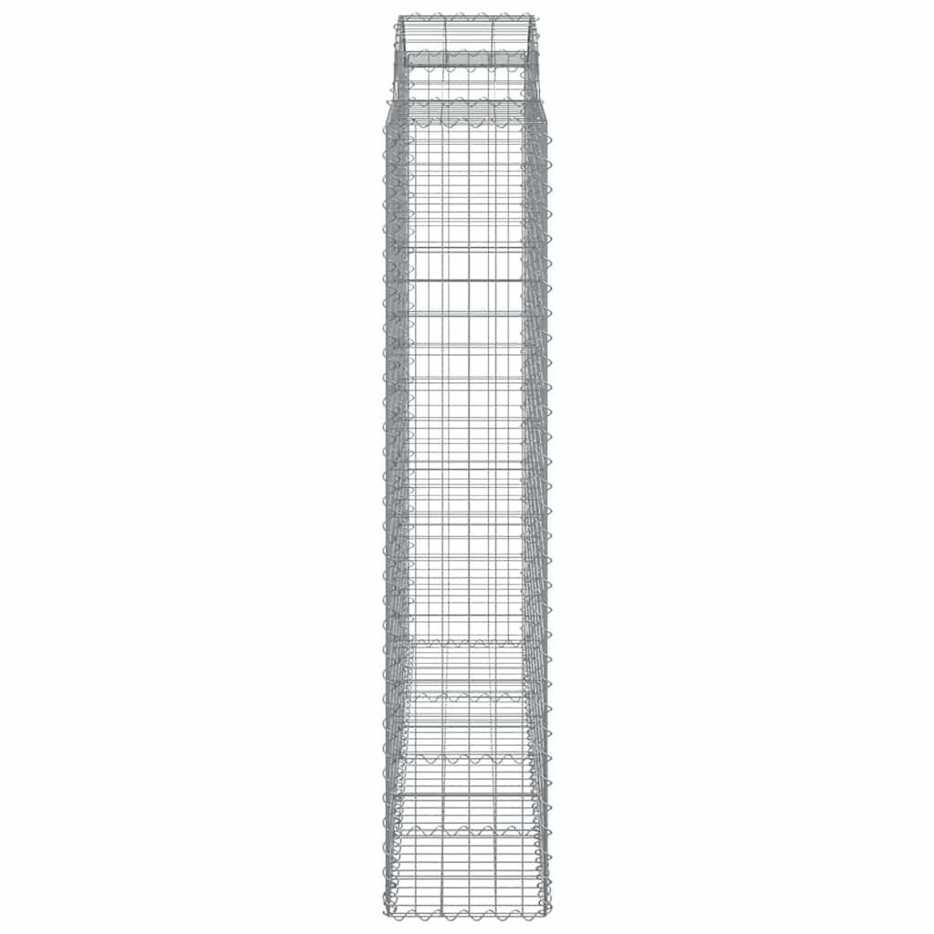 Cestas De Gaviones 7 Uds Forma De Arco Hierro 200x50x200/220 Cm_4