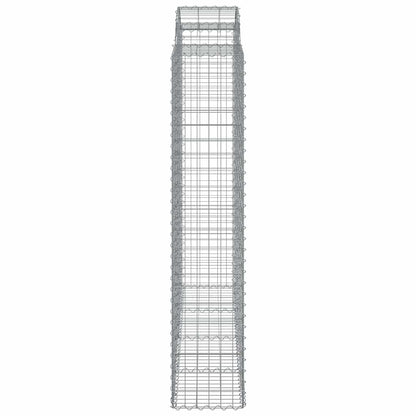 Cestas De Gaviones 7 Uds Forma De Arco Hierro 200x50x200/220 Cm_4