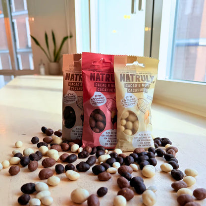 Cacao&amp;Nuts Chocolate negro, Natruly, 50g