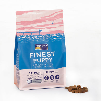 Fish4dogs Pienso Para Cachorro Sin Cereales – Salmón Y Boniato 1,5 Kg_0