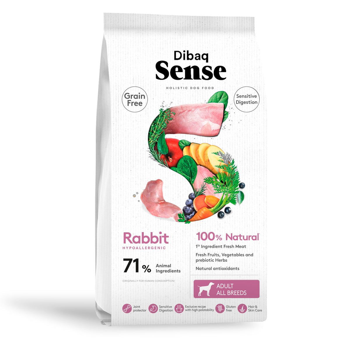 Dibaq Sense Grain Free Sensitive Conejo 2kg_0