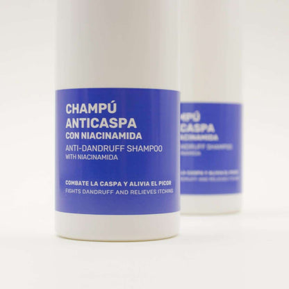 Champú Anticaspa con Niacinamida Labnatur 250 ml | Control de Sebo | Alivia el Picor | Cabello Graso | Vegano_1