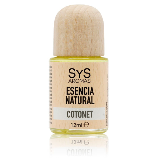Esencia Natural Cotonet SYS Aromas 12 ml | Aroma Fresco y Limpio | Para Quemadores y Humidificadores_0