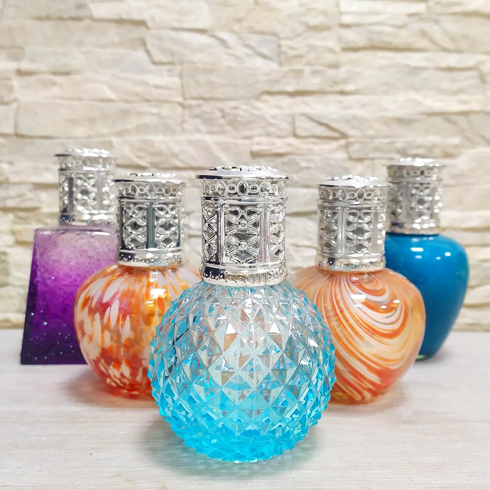 Lámpara Catalítica Blue Diamonds + Fragancia Aroma Caribbean Passion 200 Ml - Elimina Malos Olores, Impurezas Y Perfuma_4