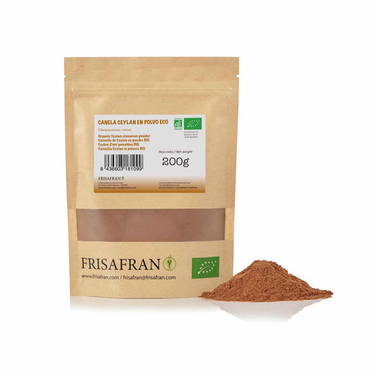 Canela Ceylan En Polvo Ecológica | Calidad | Frisafran 500 G_0