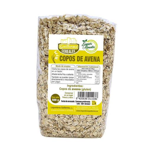 Copos De Avena - 500 G, Paquete_0