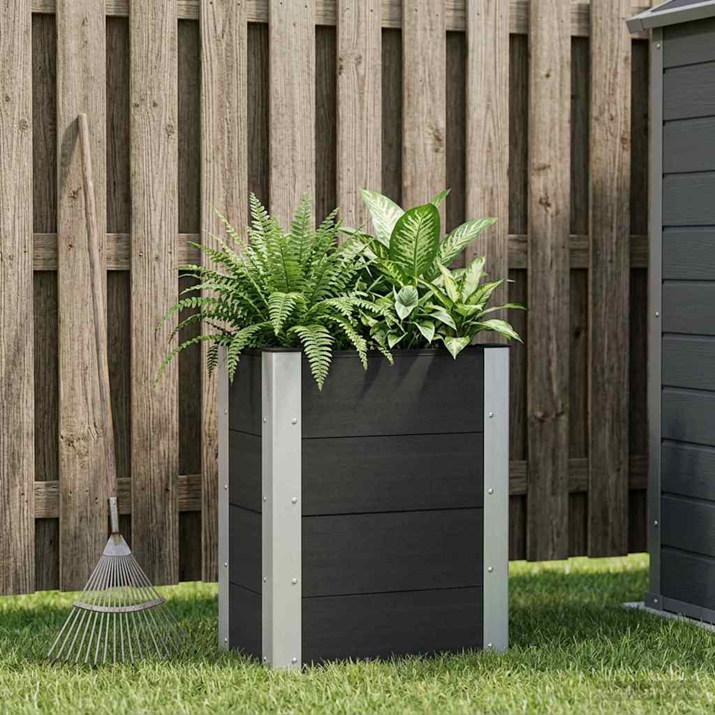 Arriate Elevado Negro 50 X 30 X 72 Cm_1
