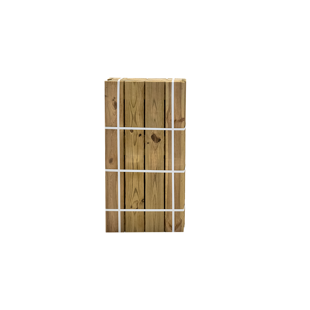 Jardinera De Madera Para Exterior Atrium Hortalia 40x40x80 Cm_4