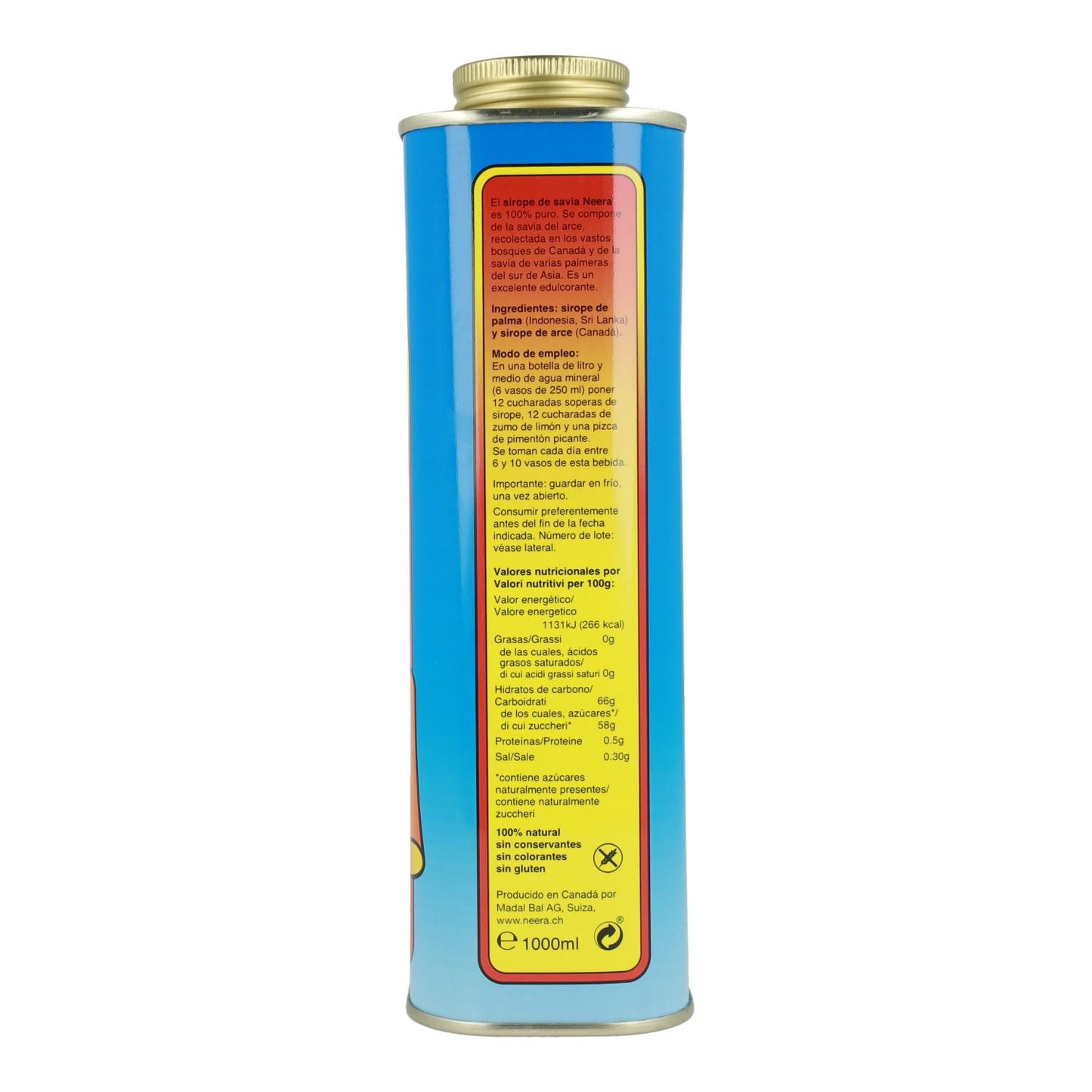 Depurativo Sirope de Savia de Arce Madal Bal 500 ml