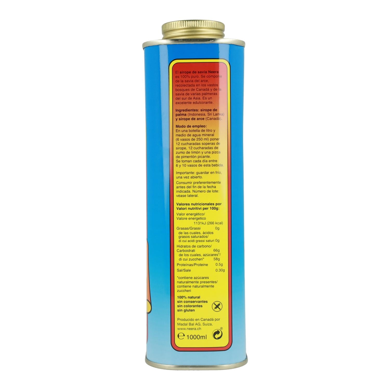 Depurativo Sirope de Savia de Arce Madal Bal 500 ml