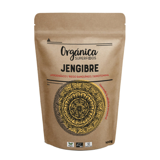 Jengibre Bio En Polvo 1kg - Orgánica Superfoods_0