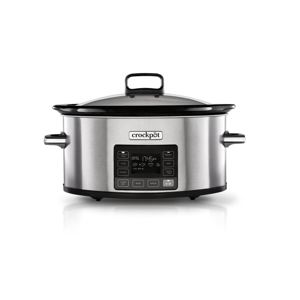 Crockpot olla de cocción lenta digital Timeselect 5,6L CSC066X (Reacondicionado)