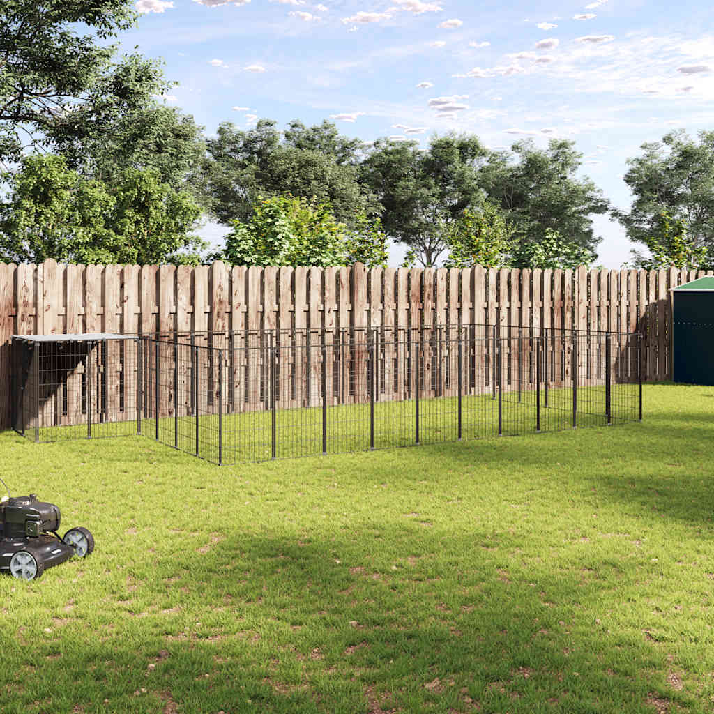 Perrera Negra 19,36 M² Acero_1