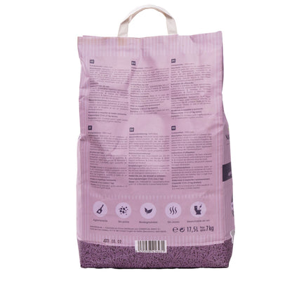 Sustrato Absorbente Wuapu Naturcorn Lavanda En Pelet Biodegradable Para Gato 3 Uds 17'5l_5