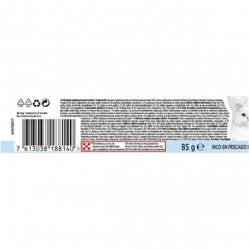 Pack 24 x GOURMET Nature's Creations Mini Filetes Rico en Pescado del Océano 85 g