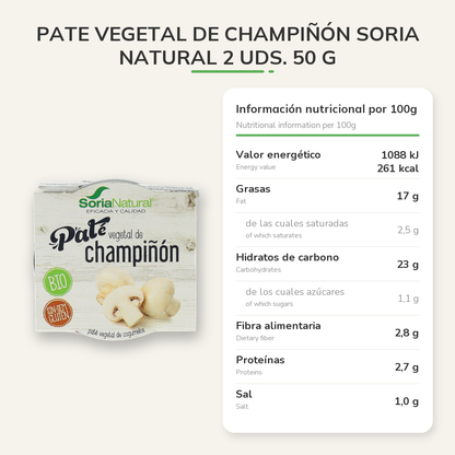 Información nutricional