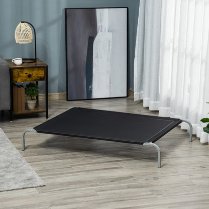 Pawhut Cama Elevada Perros Transpirable Para Interiores Y Exterior 130x90x20 Cm_1