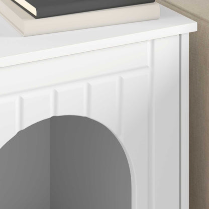 Casa Para Gatos 53 X 52 X 62 Cm Madera De Ingeniería_3