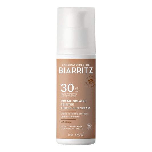 Crema Protector Solar Facial Color Beige SPF30 Alga Maris 50 ml
