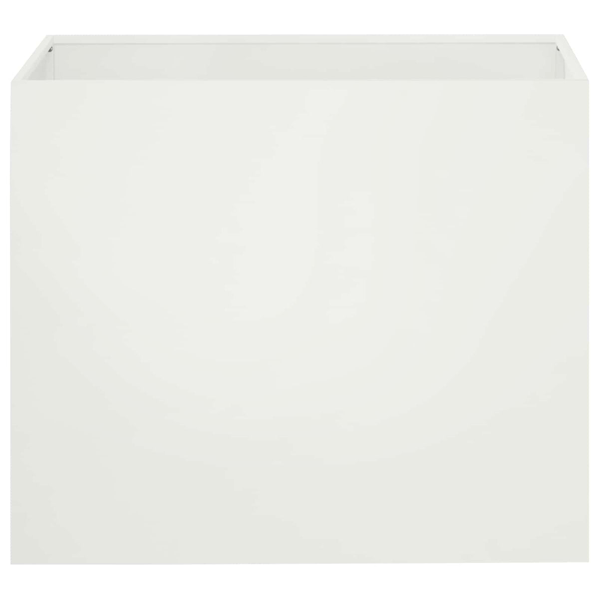 Macetero De Jardín 2 Uds. Blanco 60 X 40 X 50 Cm_3