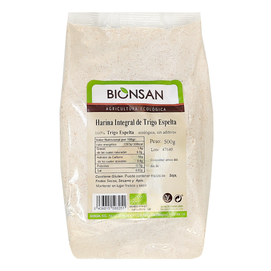 Harina De Espelta Integral Eco Bionsan 500gr_0