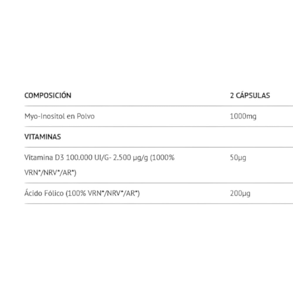 Myo - Inositol + 120 Caps_1