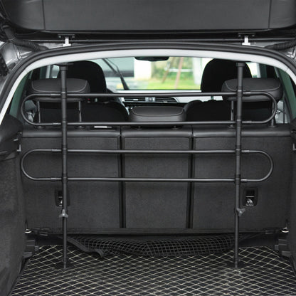 Pawhut Separador De Coche Para Perros Ajustable En Ancho Altura 87-135x60-105 Cm_1