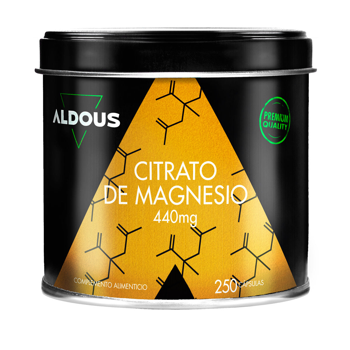 Citrato de Magnesio Aldous 250 cápsulas