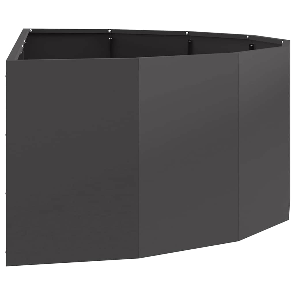 Jardinera Negro 120 X 60 X 35 Cm Acero_5