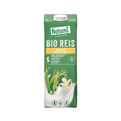 Bebida Arroz Vainilla Bio Natumi 1 L