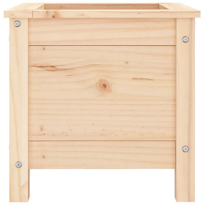 Jardinera Madera Maciza De Pino 40x40x39 Cm_5