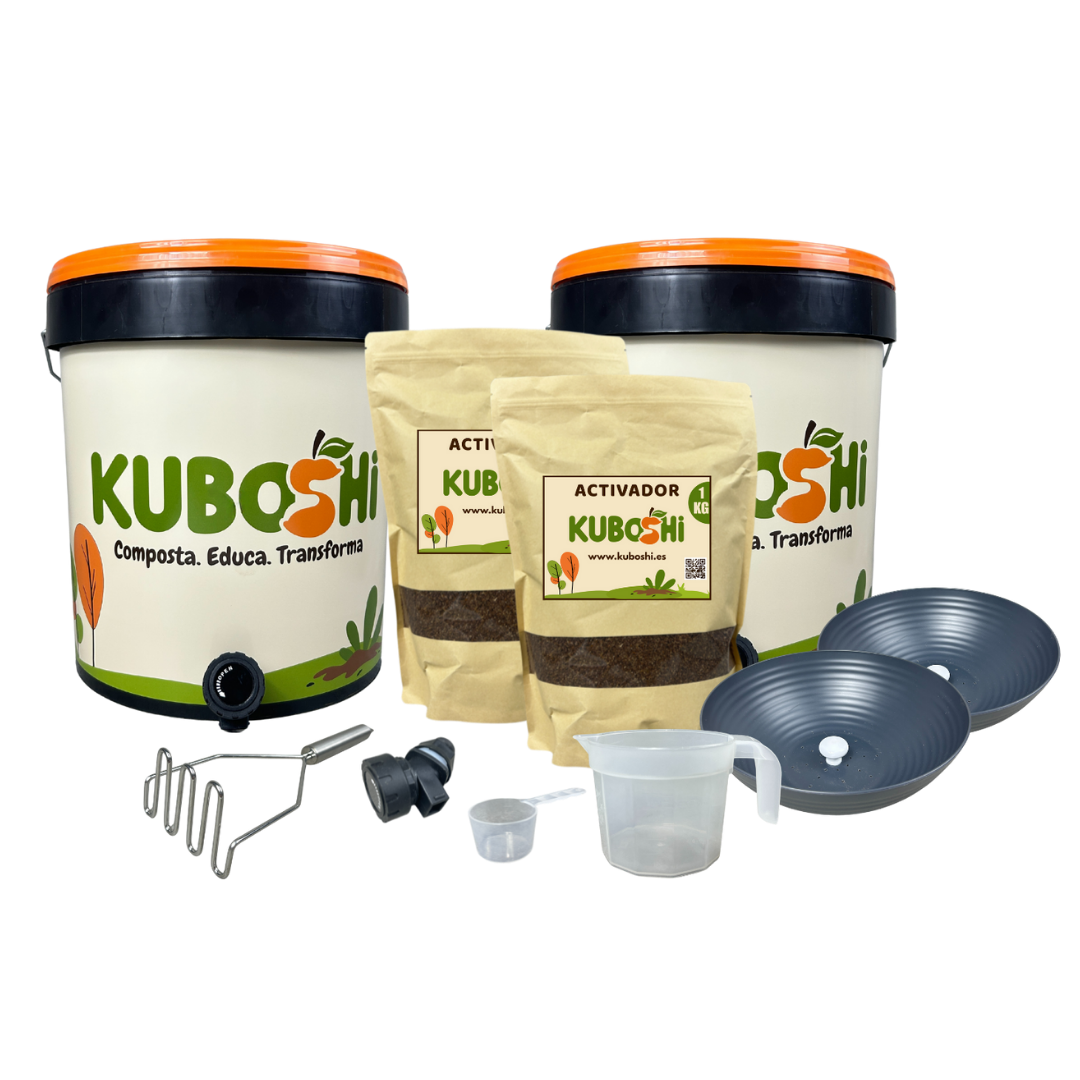 Kuboshi Extra: Pack De Compostaje Bokashi_0