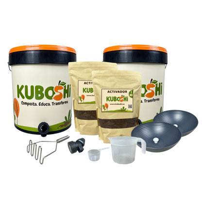 Kuboshi Extra: Pack De Compostaje Bokashi_0
