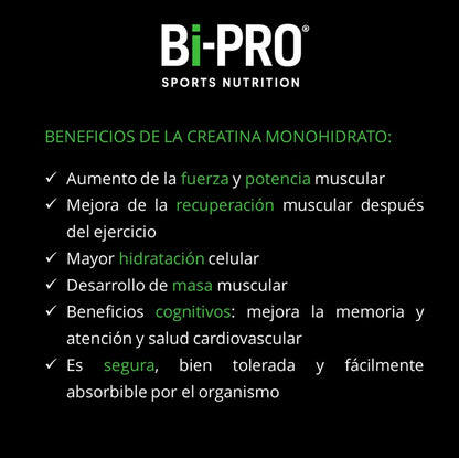 Creatina Monohidrato micronizada 270g 100% pura_3