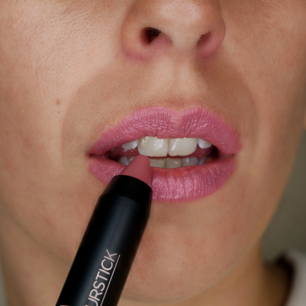 Pintalabios Nude Rosa Oscuro Basic Colourstick 4g Camaleon Cosmetics_2